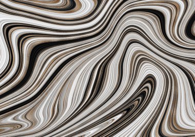 Mermer soyut sıvı arkaplan. Mermer çizim dokusu. Dalgalanma şablonu. Modern, Çağdaş, 3D illüstrasyon.