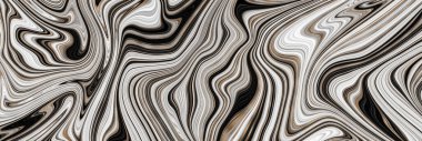 Mermer soyut sıvı arkaplan. Mermer çizim dokusu. Dalgalanma şablonu. Modern, Çağdaş, 3D illüstrasyon.
