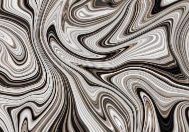 Mermer soyut sıvı arkaplan. Mermer çizim dokusu. Dalgalanma şablonu. Modern, Çağdaş, 3D illüstrasyon.