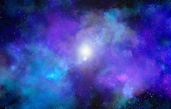 Bolygók Galaxis Sci Tapéta Mélyűr Szépsége Galaxisok Milliárdjai Univerzumban Kozmikus — Stock Fotó