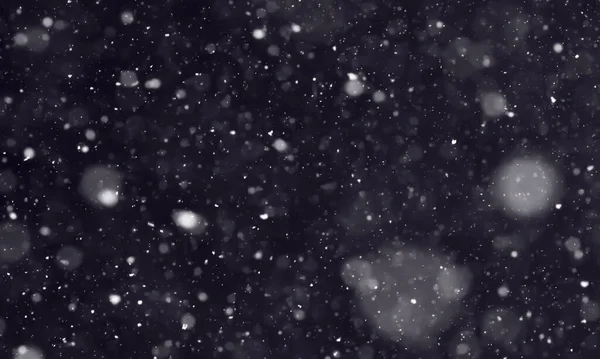 Abstrakt Snöig Jul Bakgrund Nyårsfirande — Stockfoto