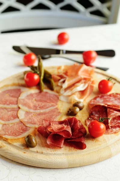 Carne italiana sortida — Fotografia de Stock