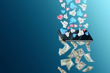 İçerik parası, akıllı telefondan geçen dolara dönüşmeyi seviyor. Yeni para birimi, sosyal ağlar, serbest ticaret, abonelerin ve takipçilerin paraya çevrilmesi kavramı