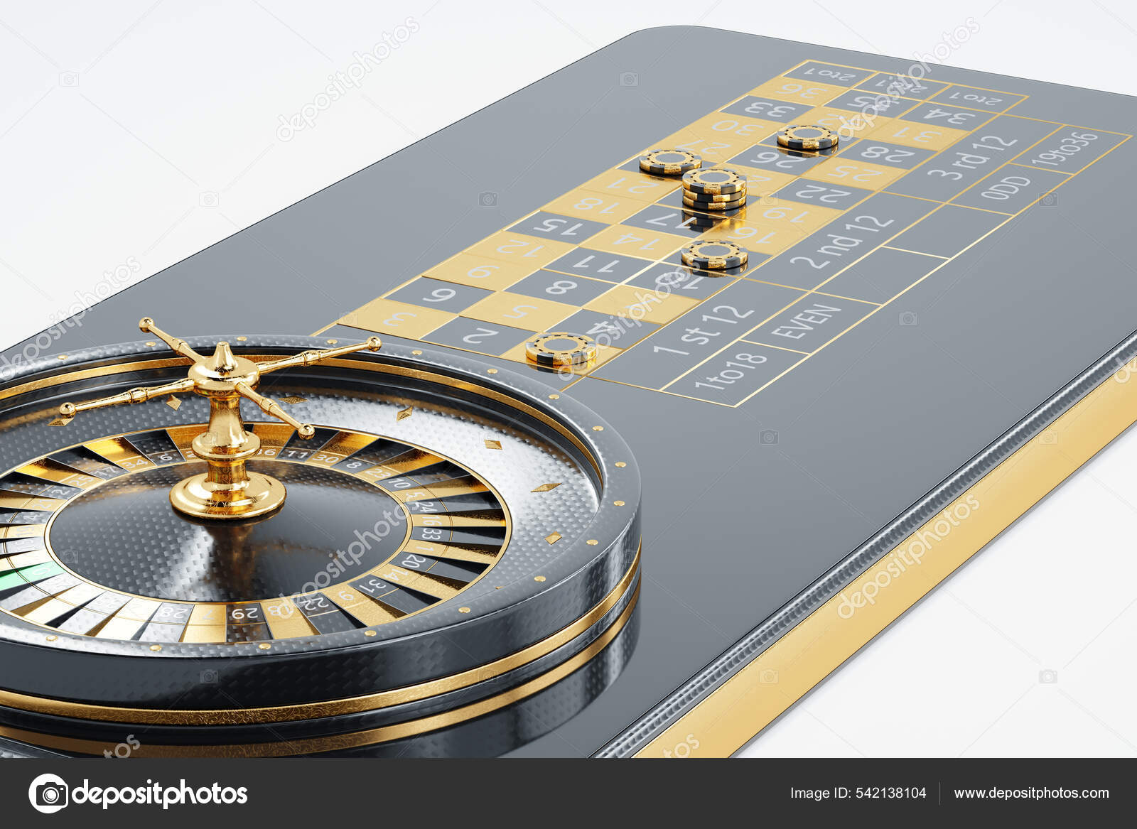 智能手机屏幕上的美国轮盘赌在线赌场游戏应用的概念网络游戏在线娱乐3D插图3D渲染复制空间——图库图片© MarkoAliaksandr  #542138104