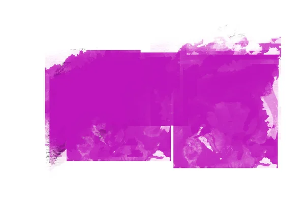 Colore Grafico Viola Patch Pennellate Effetto Sfondo Disegni Elemento — Foto Stock