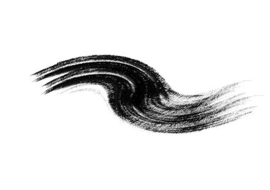 Siyah grafik renk yamaları fırça darbeleri arka plan tasarım ögesini etkiler 