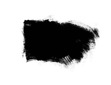 Siyah grafik renk yamaları fırça darbeleri arka plan tasarım ögesini etkiler 