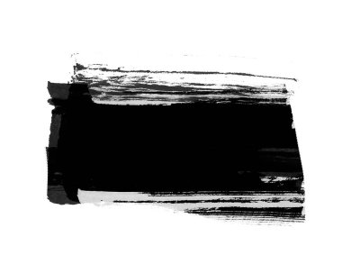 Siyah grafik renk yamaları fırça darbeleri arka plan tasarım ögesini etkiler 