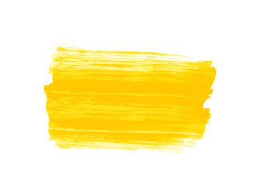 Sarı grafik renk düzeltme ekleri fırça darbeleri etkisi arka plan tasarımlar öğesi 
