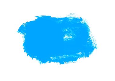 Mavi grafik renk yamaları fırça darbeleri arka plan tasarım ögesini etkiler 