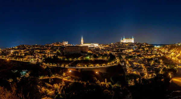 Panoramic Photography City Toledo — Stock Photo, Image