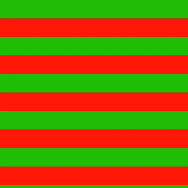 Horizontal Stripes Red Green Background Copy Space — Stock Photo, Image