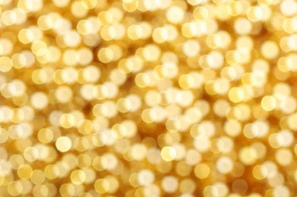 Golden belle macchie bokeh come sfondo — Foto Stock