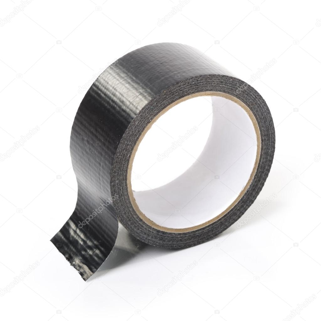 Black adhesive tape