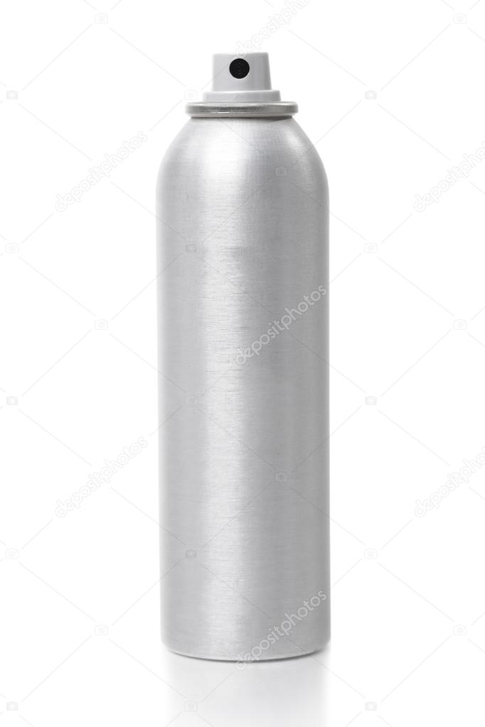 Spray can isolated