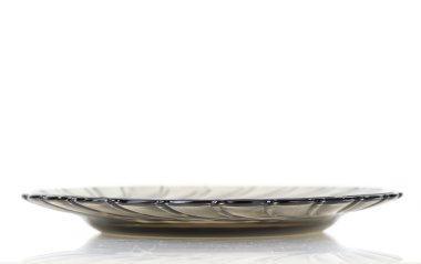 Tek karanlık şeffaf plaka