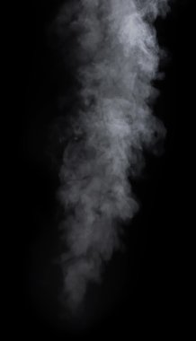 dumanı siyah arkaplanda