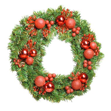 Dekoratif Noel çelengi