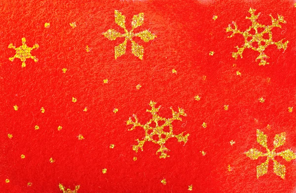 ดาวคริสต์มาสบนพื้นหลังสีแดง — ภาพถ่ายสต็อก