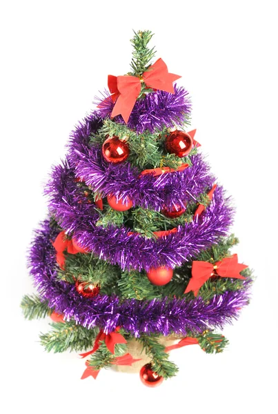 Dekorovaný vánoční stromek — Stock fotografie