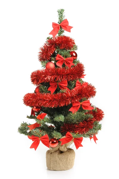 Decorated Christmas tree — Stock Photo, Image