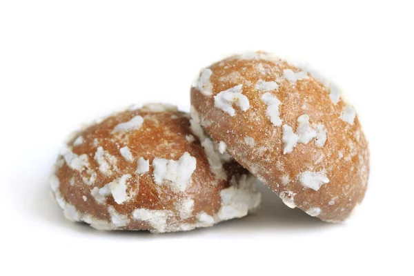 Изолированное кокосовое печенье — стоковое фото