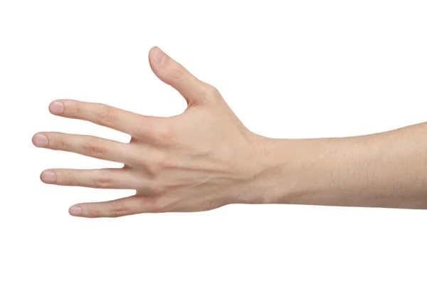 Manlig hand — Stockfoto