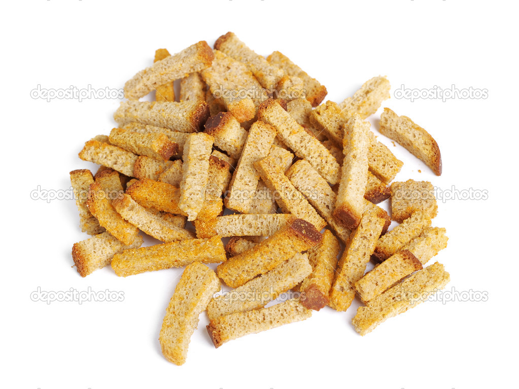 Croutons of bread