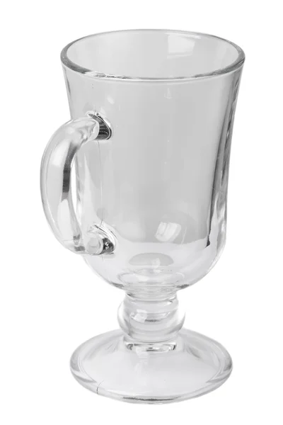 Pustej szklanki z uchwytem — Zdjęcie stockowe