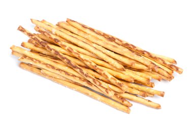 lezzetli kraker sopaları yığını