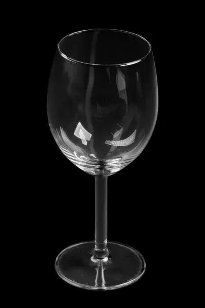 Порожній Бокал для вина — стокове фото