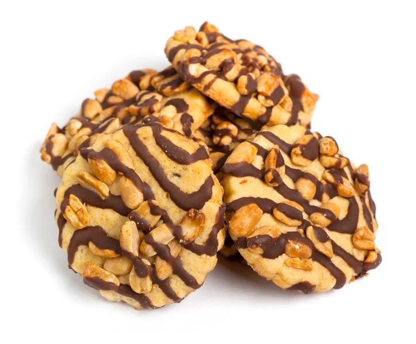 ピーナッツとチョコレート チップ クッキー — ストック写真