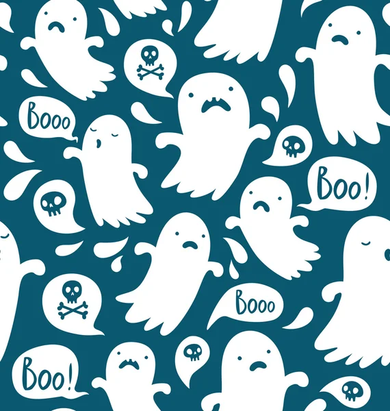 Ghost pattern — Stock Vector