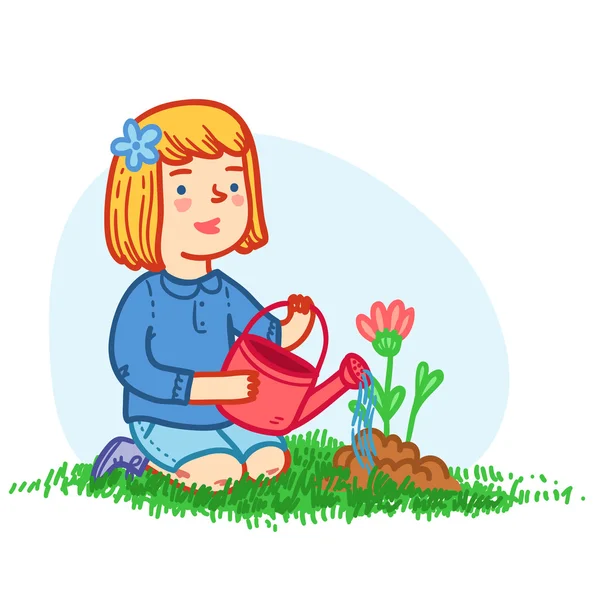 Gardening — Stock Vector