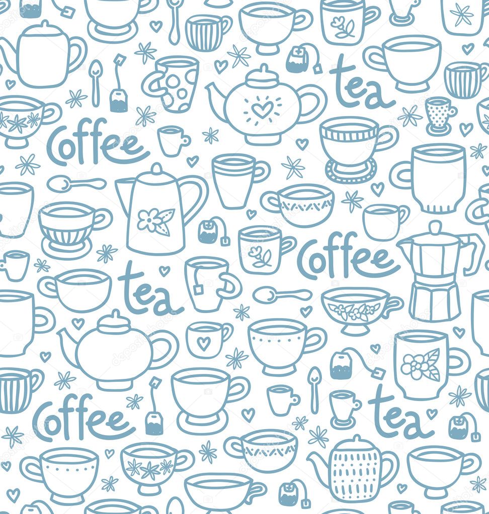 Tea and coffee pattern