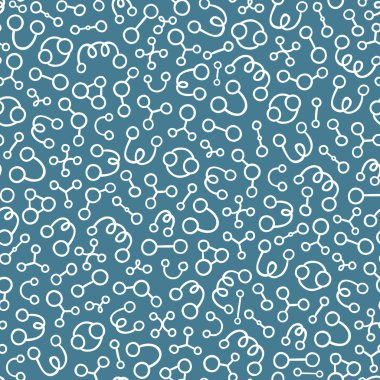 soyut molekülleri desen