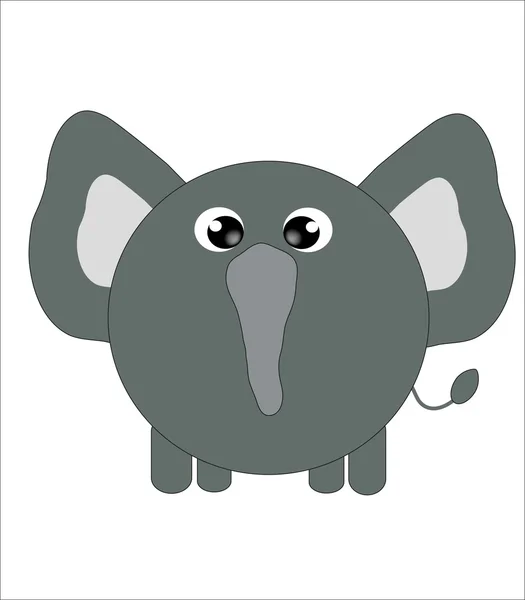 Nice and funny animals. vector illustration — Stock Vector