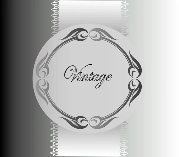 Design de cadre vintage. illustration vectorielle . — Image vectorielle