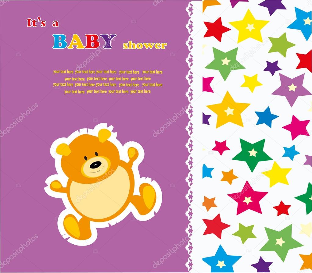 baby shower - funny butterflies. vector illustration