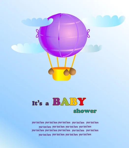 Söt baby bilder. vektor illustration — Stock vektor