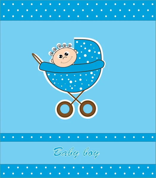 Baby card. vector illustration — Stock Vector