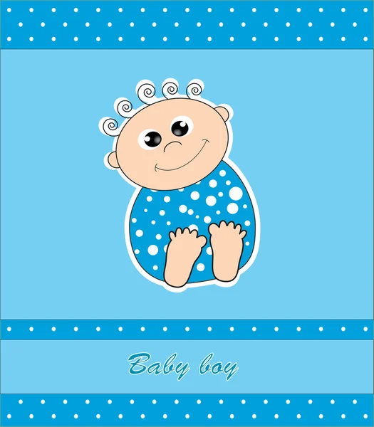 Μωρό κάρτα. εικονογράφηση φορέας — Διανυσματικό Αρχείο