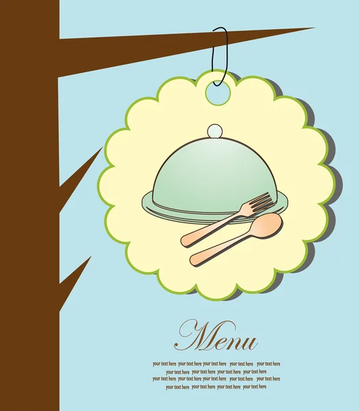 Menu cartes. illustration vectorielle — Image vectorielle