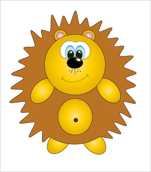 Drăguţ urs. ilustrație vectorială — Vector de stoc