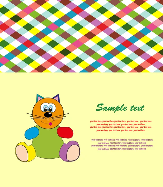 Kleurrijke dieren. vectorillustratie — Stockvector
