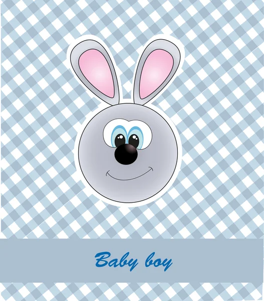 Card for baby. vector illustration — Stock Vector