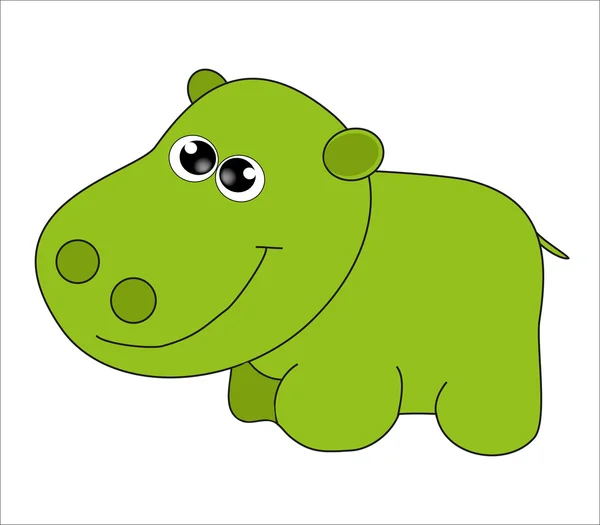 Cartoon animal. Vector — Stock Vector