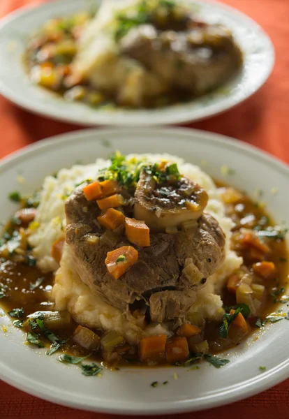 Osso buco pasto — Foto Stock