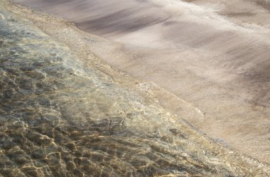 deniz dalgası ve sandy beach