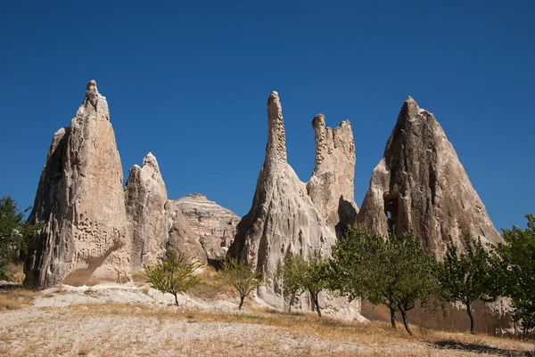 Ovanliga bergarter av Kappadokien — Stockfoto
